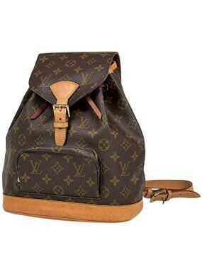 Louis Vuitton Montsouris MM Backpack Monogram Brown